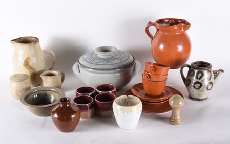 Collection of North Carolina Pottery Items