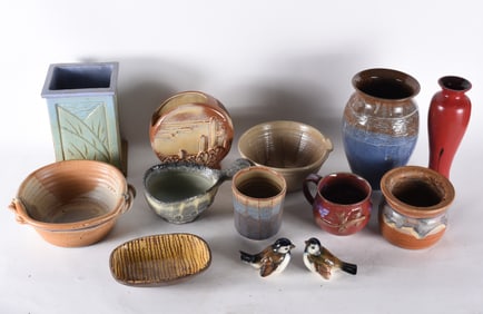 North Carolina Pottery Collection and other