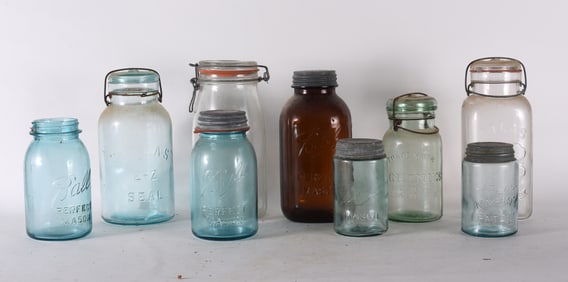 Vintage Fruit Jar Collection