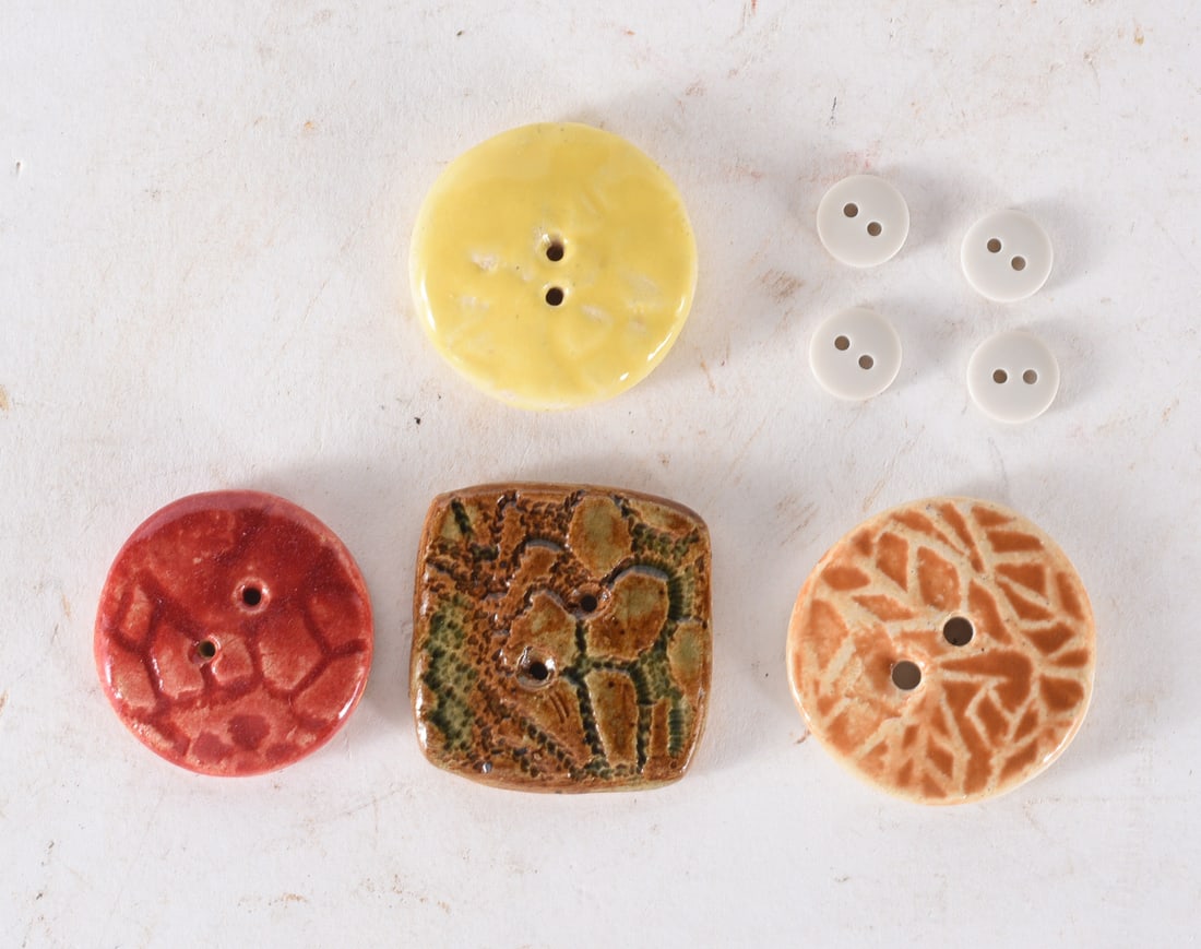 Vintage China Button Collection (1 of 2)