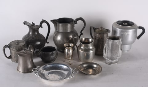 Silver Plate and Pewter Collection
