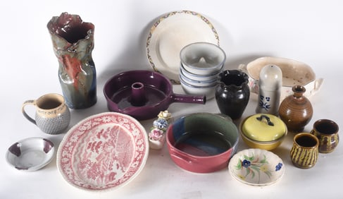 Collection of North Carolina Pottery Items