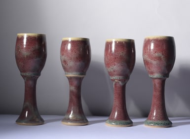 Ben Owen III Pottery Cups