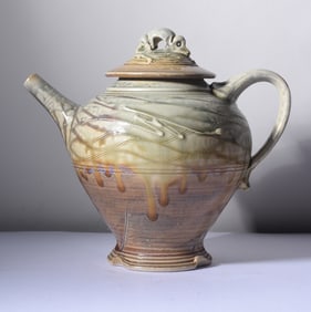 North Carolina Pottery Tea Pot