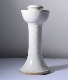 Ben Owen III Pottery Candle Stand