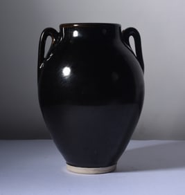Ben Owen III Dark Glaze Vase