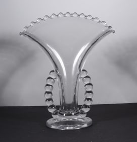 Vintage Imperial Clear Glass Candlewick