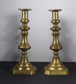 Vinage Brass Candle Sticks