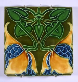 Art Nouveau Ceramic Floow Tile