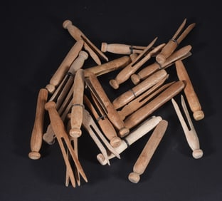 Vintage Clothes Pin Collection