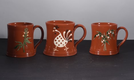 North Carolina Pottery Mugs