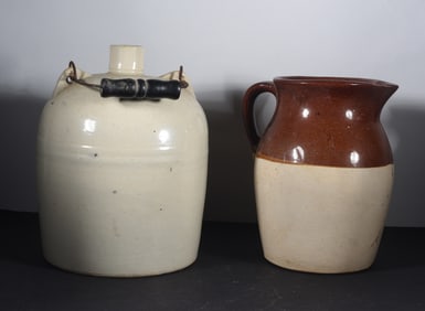Antique White Stoneware