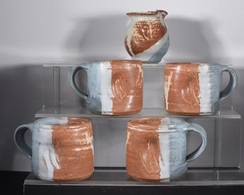 North Carolina Pottery Mugs