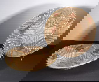 Native American Coiled Baskets