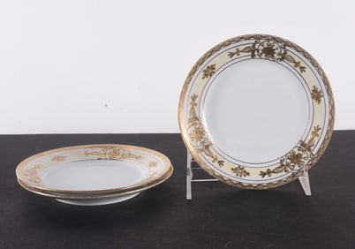 Noritake Japan hand painted plate collection