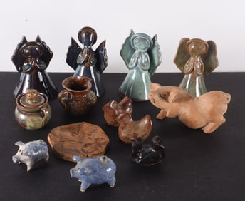 Pottery Animal Collection and other