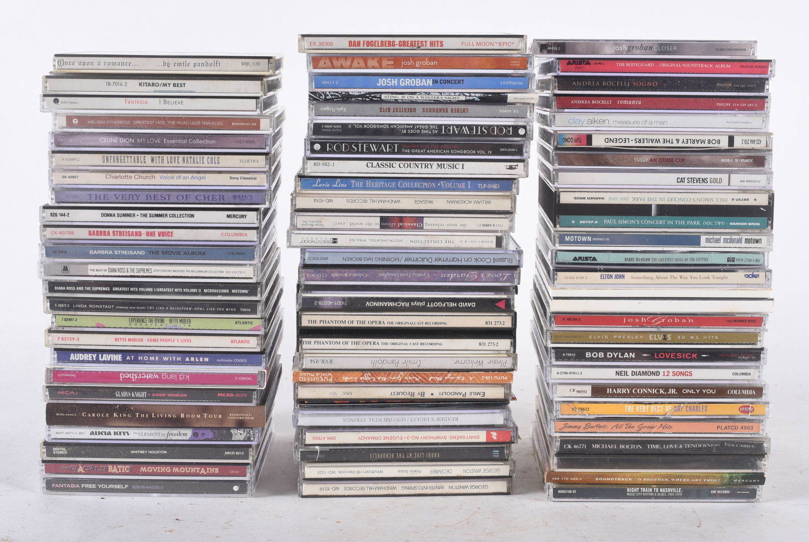 Massive Vintage CD Collection: sizes are found under condition tab and are for shipping purposes. all sizes are approximate for shipping purposes. all items are from a single owner estate collection. Please see photos for details o