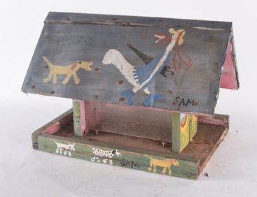 Sam The Dot Man Bird House (environmental item)