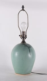 Vernon Owens Pottery Lamp