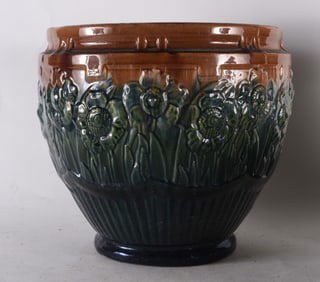 McCoy Pottery Majolica Jardiniere ca. 1940