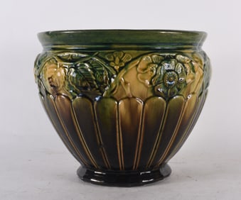 McCoy Pottery Majolica Jardiniere ca. 1940