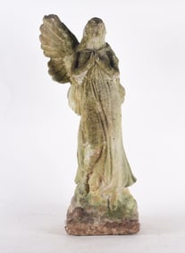 Concrete Yard Art with great AGE