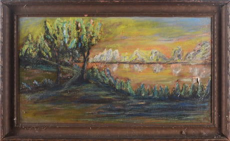 Antique Painting on Canvas