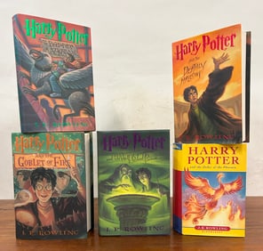 Collection of Harry Potter 1st Edition Books