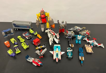 Vintage Transformer Toy Collection