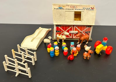 Vintage Play School Fisher Price Barn Yard