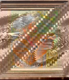 Vintage Painting on Canvas