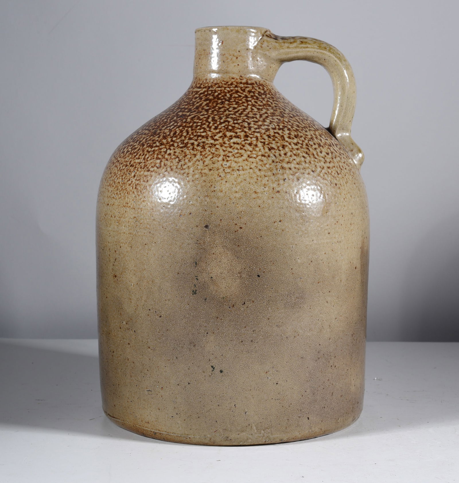 White Stoneware Jug ca. 1880 (1 of 3)