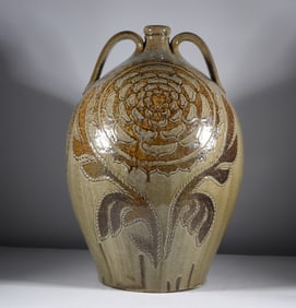 Matt Jones Slip Decorated Double Handled Jug