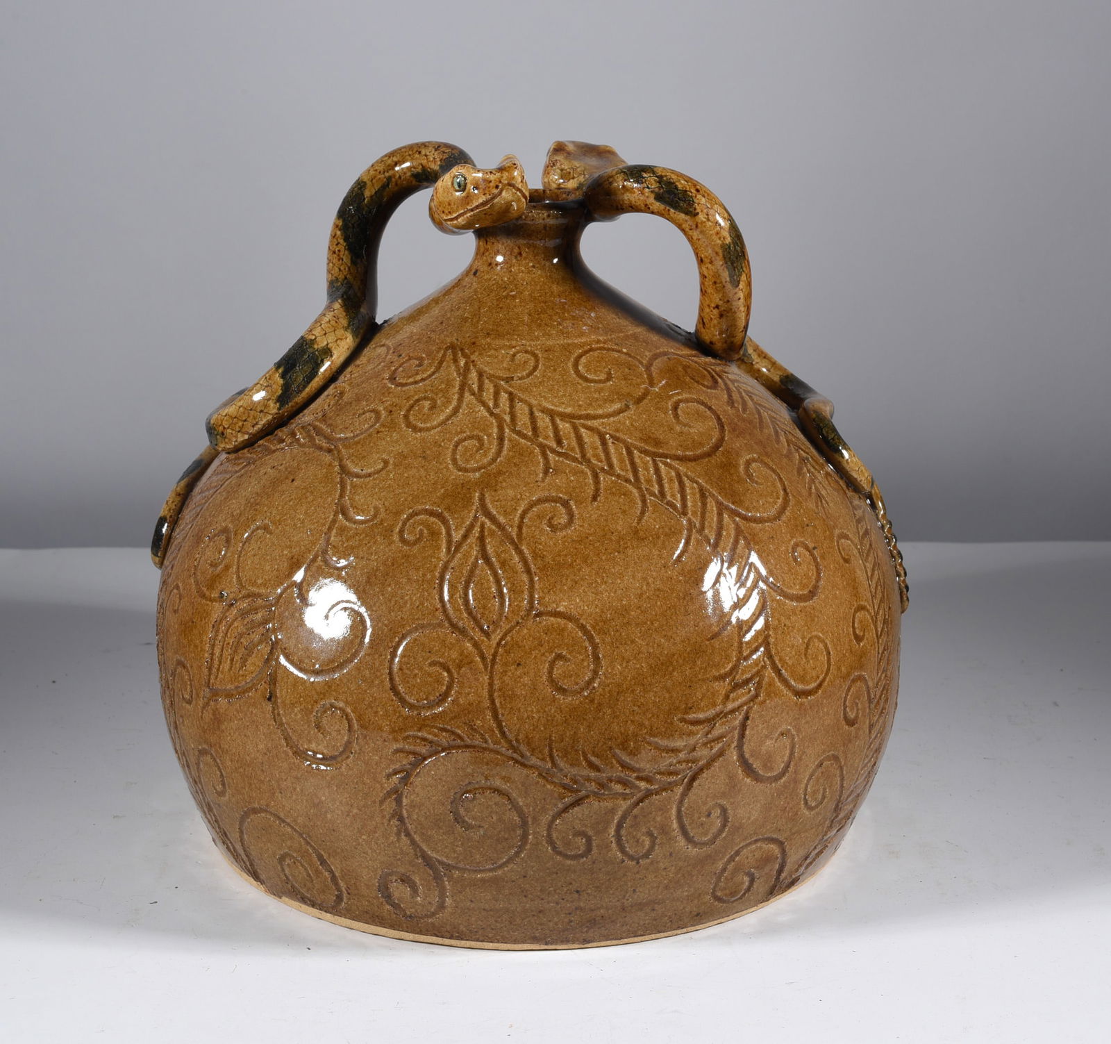 Otis Norris Double Snake Jug (1 of 5)