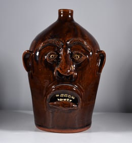 Charlie Brown Face Jug