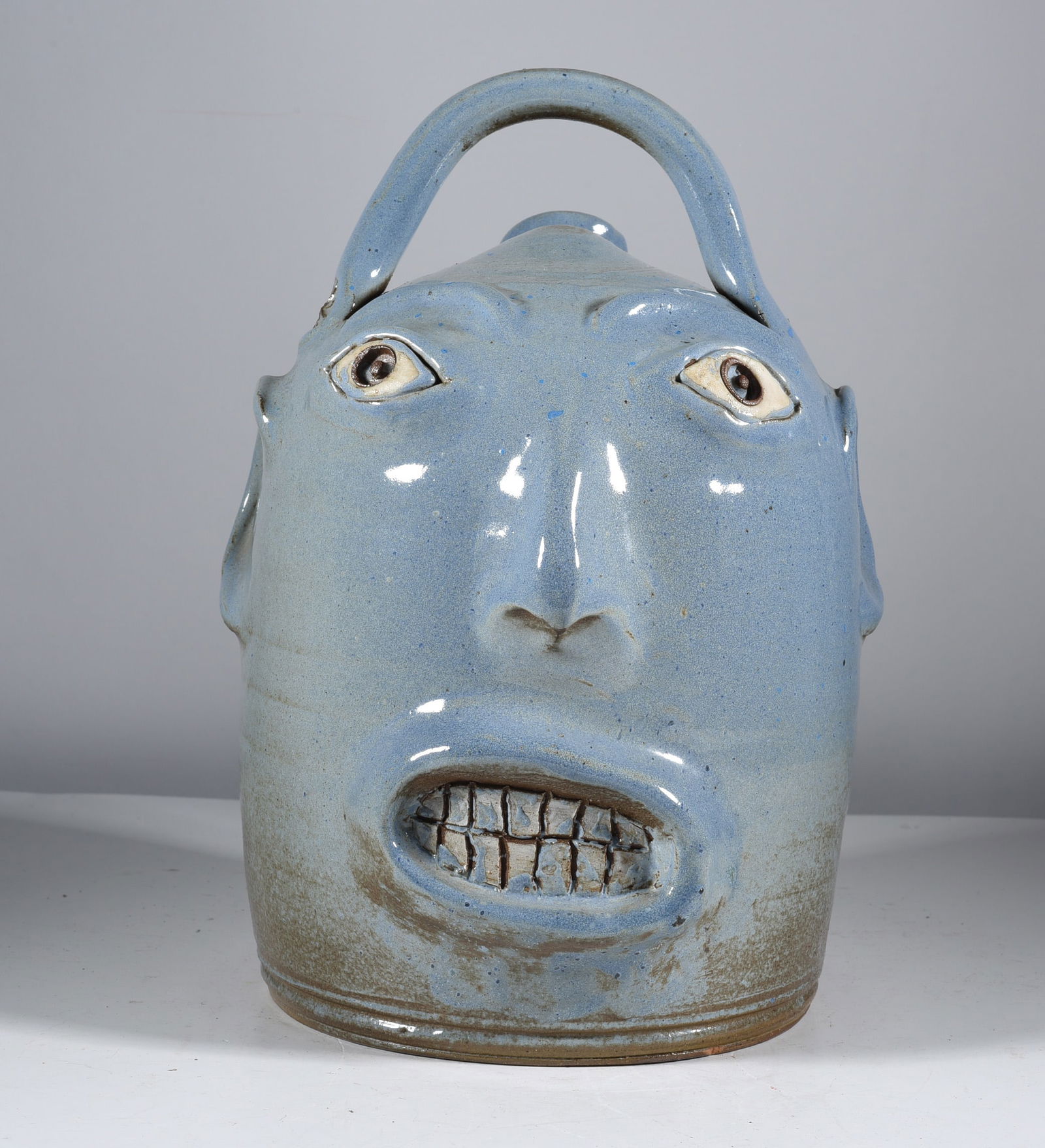 R. Anderson Pottery Face Jug (1 of 4)