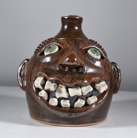 Otis Norris and Crystal Sullivan Face Jug