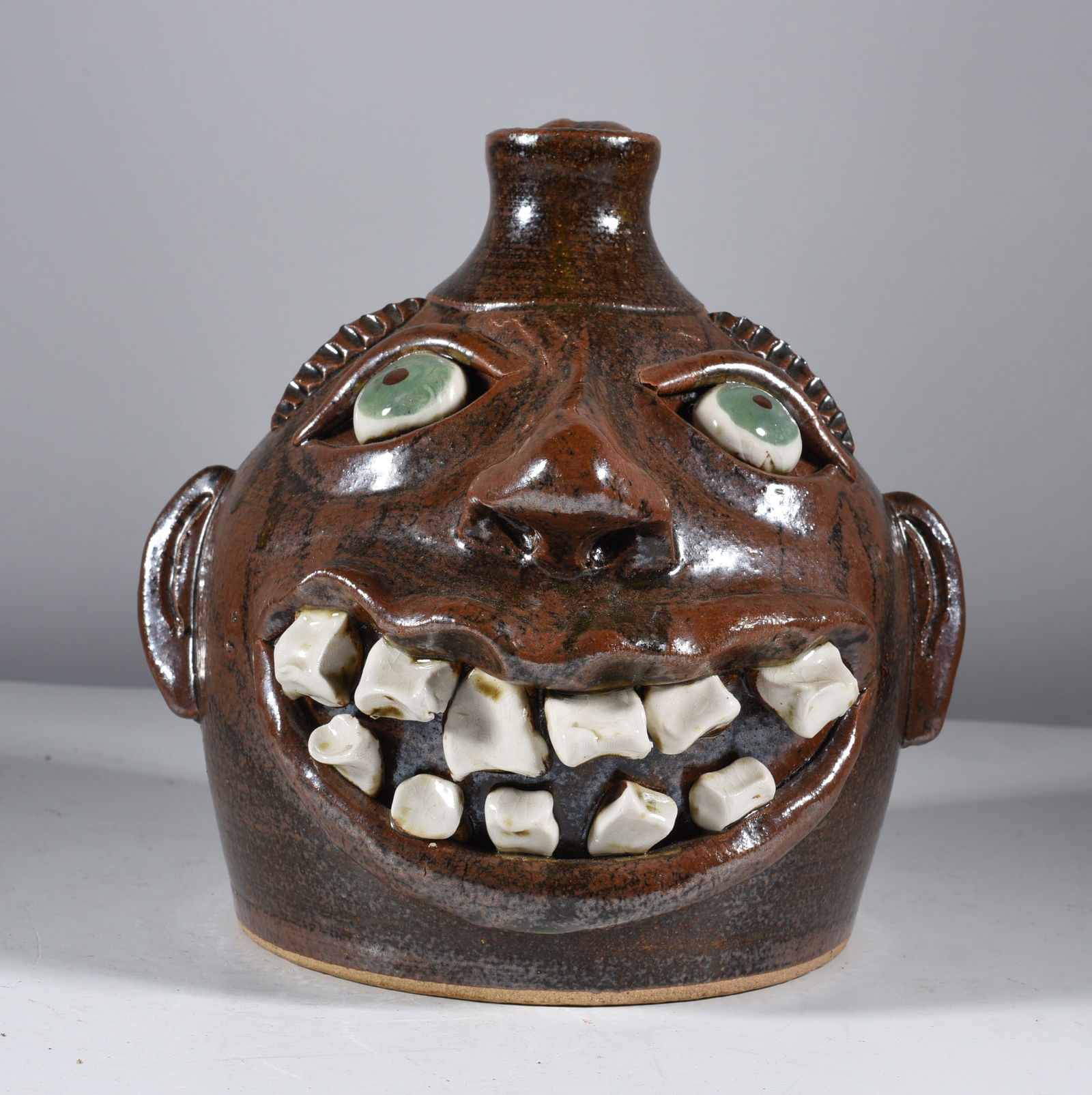 Otis Norris and Crystal Sullivan Face Jug (1 of 3)