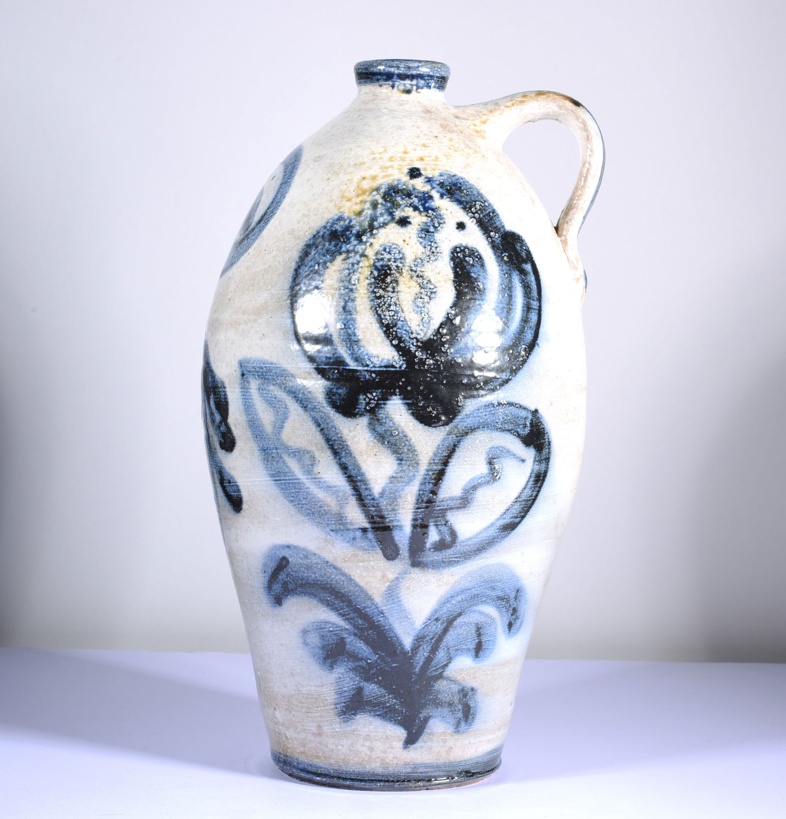 LIberty Stoneware Blue Decorated Stoneware Jug (1 of 4)