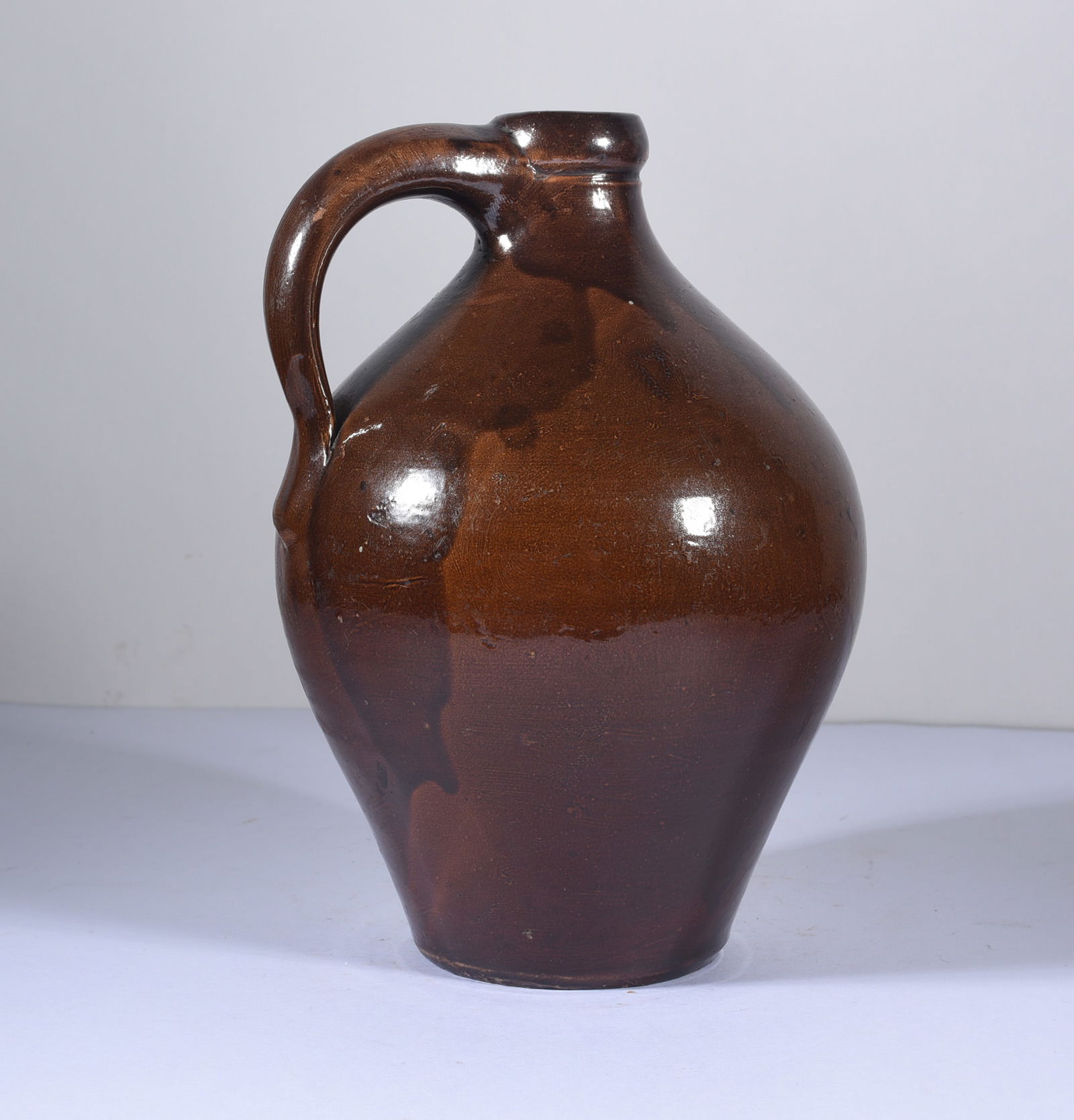 Brown Stoneware Jug (1 of 3)
