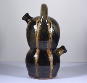 Walter Fleming Double Chambered Monkey Jug
