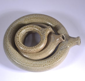 Vernon Owen Salt Glaze Ring Jug Set