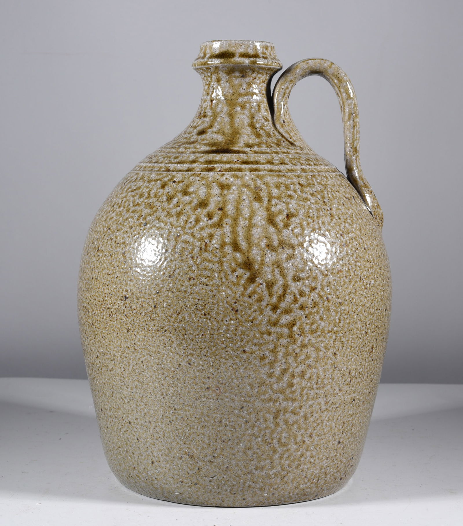 Vernon Owens Salt Glaze Jug (1 of 4)
