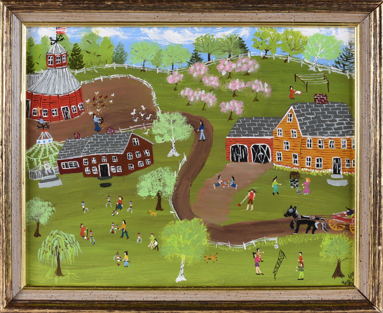 Lee Gray Folk Painting (1 of 4)