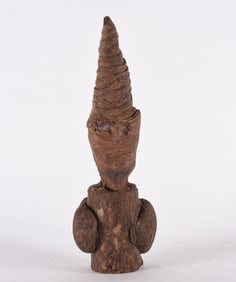 Folk Art Wood Carving of Gnome