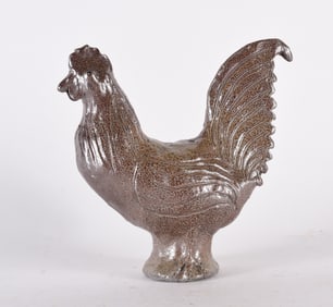 Charles Moore Jugtown Pottery Chicken