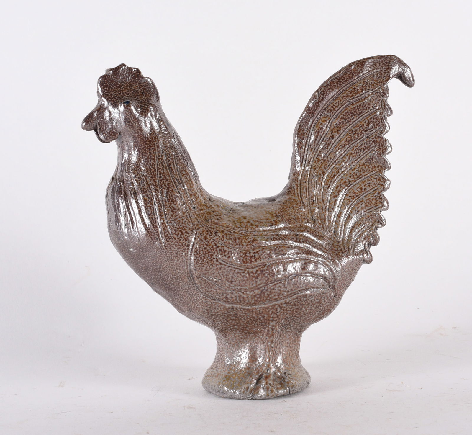 Charles Moore Jugtown Pottery Chicken (1 of 3)