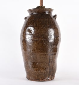 Catawba Valley Pottery Churn