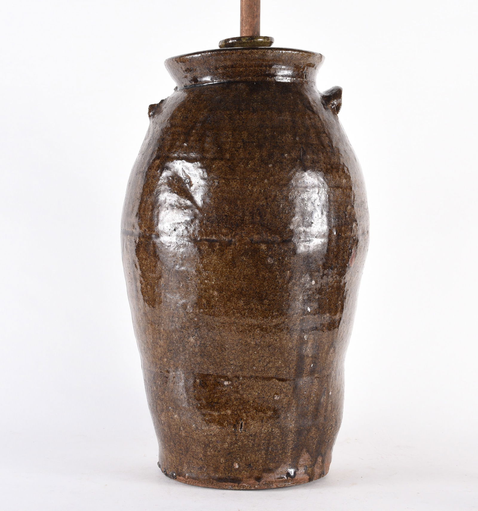 Catawba Valley Pottery Churn (1 of 5)