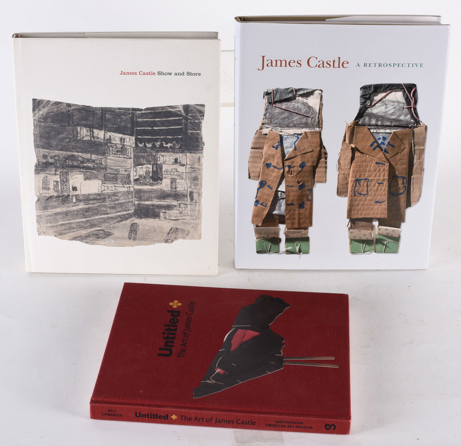 James Castle Reference Book Group of 3 (1 of 2)